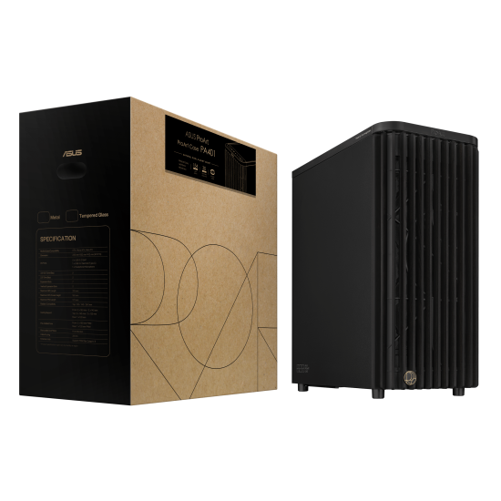 Кутия ASUS ProArt PA401 Wood Edition - Metal Panel Кутия ASUS ProArt PA401 Wood Edition - Metal Panel