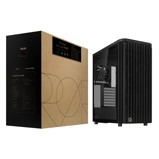 Кутия ASUS ProArt PA401 Wood Edition - Tempered Glass Кутия ASUS ProArt PA401 Wood Edition - Tempered Glass