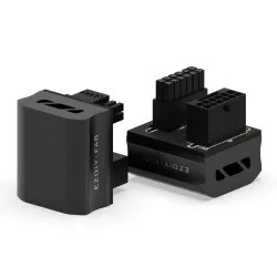 EZDIY-FAB 12VHPWR 600W GPU Power Adapter - STD 180° Black EZDIY-FAB 12VHPWR 600W GPU Power Adapter - STD 180° Black