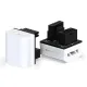 EZDIY-FAB 12VHPWR 600W GPU Power Adapter - RVS 180° Black EZDIY-FAB 12VHPWR 600W GPU Power Adapter - RVS 180° Black