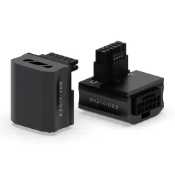 EZDIY-FAB 12VHPWR 600W GPU Power Adapter - STD 90° Black EZDIY-FAB 12VHPWR 600W GPU Power Adapter - STD 90° Black