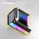 Брекет за вертикален монтаж на GPU EZDIY-FAB RGB PCIe 4.0 Riser Cable 90° Брекет за вертикален монтаж на GPU EZDIY-FAB RGB PCIe 4.0 Riser Cable 90°