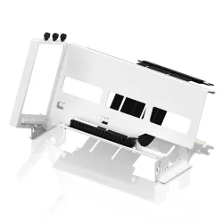 EZDIY-FAB Vertical PCIe 4.0 GPU Mount Bracket Graphic Card Holder 45° Riser Cable - White EZDIY-FAB Vertical PCIe 4.0 GPU Mount Bracket Graphic Card Holder 45° Riser Cable - White