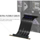 Кабел EZDIY-FAB Riser Cable Right Angle 300mm PCI-E x16 4.0 Кабел EZDIY-FAB Riser Cable Right Angle 300mm PCI-E x16 4.0