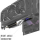 Кабел EZDIY-FAB Riser Cable Right Angle 300mm PCI-E x16 4.0 Кабел EZDIY-FAB Riser Cable Right Angle 300mm PCI-E x16 4.0