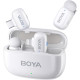 Безжична микрофонна система BOYA Mini за USB-C и DI - Бели Безжична микрофонна система BOYA Mini за USB-C и DI - Бели
