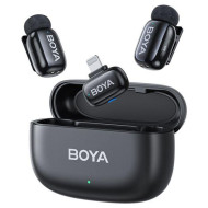 Безжична микрофонна система BOYA Mini с USB-Lightning Безжична микрофонна система BOYA Mini с USB-Lightning