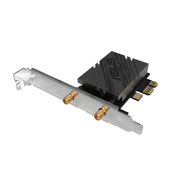 Wireless Adapter ASUS PCE-BE92BT WiFi 7 (802.11be) PCI-e Wireless Adapter ASUS PCE-BE92BT WiFi 7 (802.11be) PCI-e