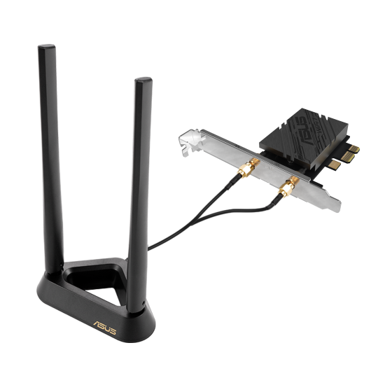 Wireless Adapter ASUS PCE-BE92BT WiFi 7 (802.11be) PCI-e Wireless Adapter ASUS PCE-BE92BT WiFi 7 (802.11be) PCI-e