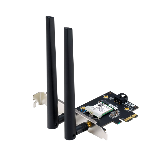 Wireless Adapter ASUS PCE-BE6500 WiFi 7 (802.11be) PCI-e Wireless Adapter ASUS PCE-BE6500 WiFi 7 (802.11be) PCI-e