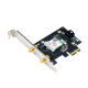 Wireless Adapter ASUS PCE-BE6500 WiFi 7 (802.11be) PCI-e Wireless Adapter ASUS PCE-BE6500 WiFi 7 (802.11be) PCI-e