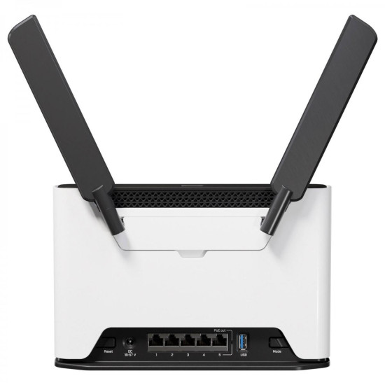 Access point MikroTik Wi-Fi 6, IEEE 802.11 b/g/n/ax (2.4 GHz), IEEE 802.11 a/n/ac/ax (5 GHz), 1x USB 3.0 Type A,6 dB, Access point MikroTik Wi-Fi 6, IEEE 802.11 b/g/n/ax (2.4 GHz), IEEE 802.11 a/n/ac/ax (5 GHz), 1x USB 3.0 Type A,6 dB,