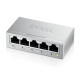 Суич ZYXEL GS-105B v5, 5 портов, Gigabit, метален корпус Суич ZYXEL GS-105B v5, 5 портов, Gigabit, метален корпус