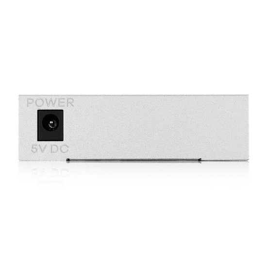Суич ZYXEL GS-105B v5, 5 портов, Gigabit, метален корпус Суич ZYXEL GS-105B v5, 5 портов, Gigabit, метален корпус