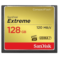Memory card  SANDISK Extreme Compact flash, 128GB