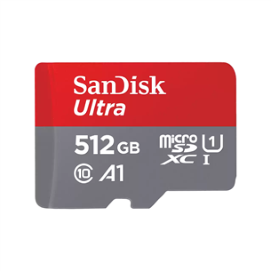 Memory card SANDISK Ultra microSDXC, 512GB Memory card SANDISK Ultra microSDXC, 512GB
