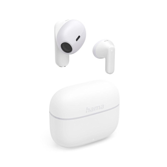 Hama “Freedom Light II” Bluetooth® Headphones, TWS, Earbuds, Voice Control, wht Hama “Freedom Light II” Bluetooth® Headphones, TWS, Earbuds, Voice Control, wht
