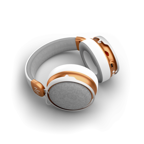 Gaming Wireless Headphones Dark Project Sono Wireless - White/Gold Gaming Wireless Headphones Dark Project Sono Wireless - White/Gold