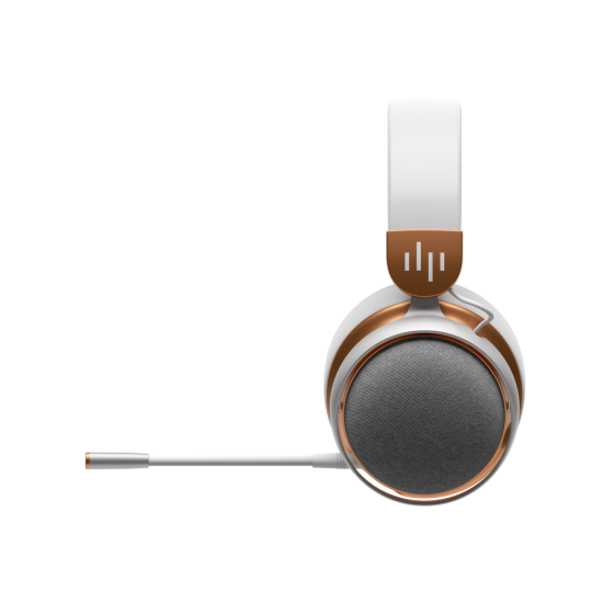 Gaming Wireless Headphones Dark Project Sono Wireless - White/Gold Gaming Wireless Headphones Dark Project Sono Wireless - White/Gold
