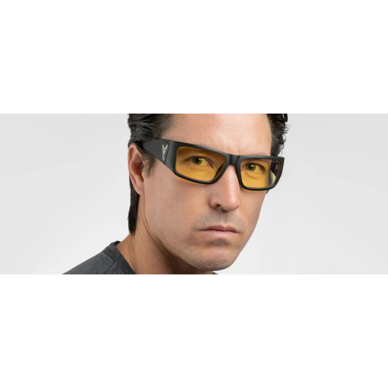Computer glasses GUNNAR Overwatch Reaper Black Ash - Amber