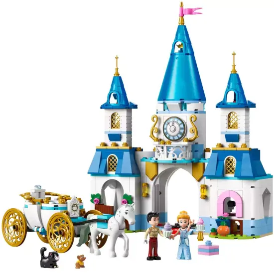 LEGO Princess Cinderella's castle and horse-drawn carriage- 43275 LEGO Princess Cinderella's castle and horse-drawn carriage- 43275