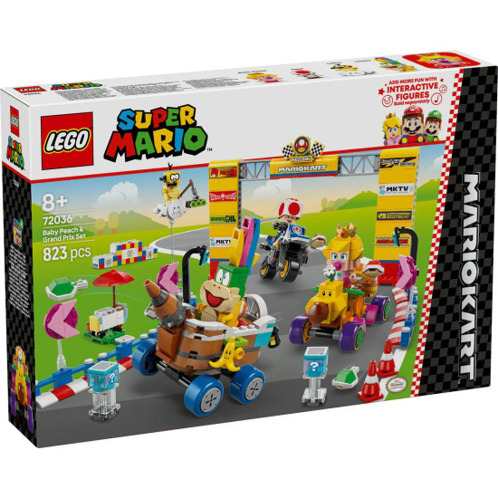 LEGO Super Mario Mario car - Baby Peach and Grand Prix, 72036 LEGO Super Mario Mario car - Baby Peach and Grand Prix, 72036