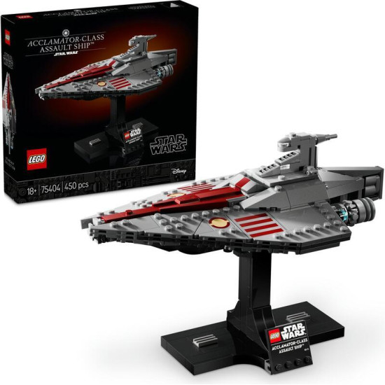 LEGO Star Wars - Acclamator Class Assault Ship, 75404 LEGO Star Wars - Acclamator Class Assault Ship, 75404