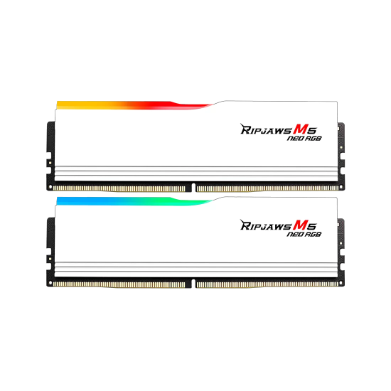 Памет G.SKILL Ripjaws M5 Neo RGB 96GB(2x48GB) DDR5-6000 - AMD EXPO Памет G.SKILL Ripjaws M5 Neo RGB 96GB(2x48GB) DDR5-6000 - AMD EXPO