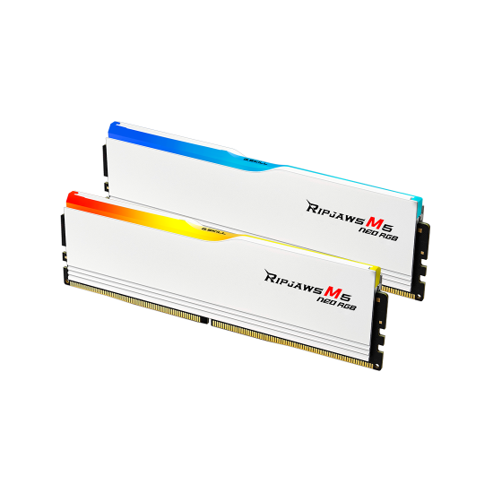 Памет G.SKILL Ripjaws M5 Neo RGB 96GB(2x48GB) DDR5-6000 - AMD EXPO Памет G.SKILL Ripjaws M5 Neo RGB 96GB(2x48GB) DDR5-6000 - AMD EXPO