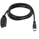 VCom Кабел удължение USB 3.0 AM / AF Active Extension Cable 5M Black - CU827A-5.0m VCom Кабел удължение USB 3.0 AM / AF Active Extension Cable 5M Black - CU827A-5.0m