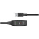 VCom Кабел удължение USB 3.0 AM / AF Active Extension Cable 5M Black - CU827A-5.0m VCom Кабел удължение USB 3.0 AM / AF Active Extension Cable 5M Black - CU827A-5.0m
