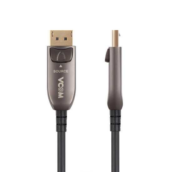 VCom активен оптичен кабел Active Optical Cable DisplayPort V1.4 M/M 15m - D3751-15.0m VCom активен оптичен кабел Active Optical Cable DisplayPort V1.4 M/M 15m - D3751-15.0m