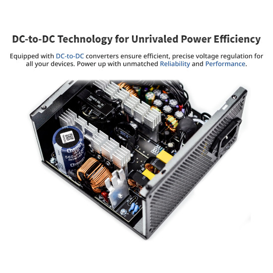 Montech захранване PSU 650W - APX - 80 Plus White Montech захранване PSU 650W - APX - 80 Plus White