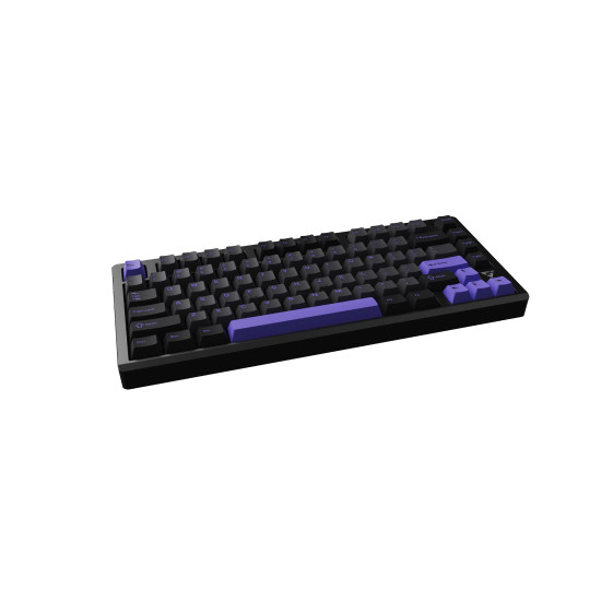 VGN безжична геймърска механична клавиатура Wireless Gaming Mechanical Keyboard - VXE75 V2 Misty Purple - Aniya Switches, BT5.0, 2.4G, Aluminium VGN безжична геймърска механична клавиатура Wireless Gaming Mechanical Keyboard - VXE75 V2 Misty Purple - Aniya Switches, BT5.0, 2.4G, Aluminium