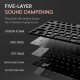 VGN безжична геймърска механична клавиатура Wireless Gaming Mechanical Keyboard - VXE75 V2 Misty Purple - Aniya Switches, BT5.0, 2.4G, Aluminium VGN безжична геймърска механична клавиатура Wireless Gaming Mechanical Keyboard - VXE75 V2 Misty Purple - Aniya Switches, BT5.0, 2.4G, Aluminium