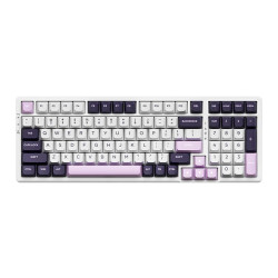 VGN безжична геймърска механична клавиатура Wireless Gaming Mechanical Keyboard - V98 PRO V2 Black Currant - Kailh Vaporwave Switches, RGB VGN безжична геймърска механична клавиатура Wireless Gaming Mechanical Keyboard - V98 PRO V2 Black Currant - Kailh Vaporwave Switches, RGB