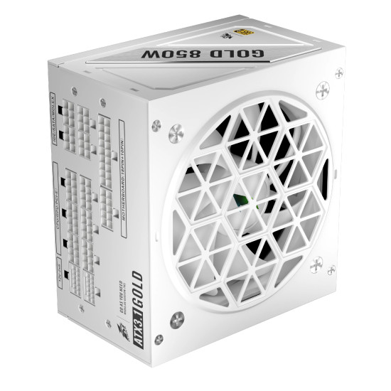 1stPlayer захранване PSU ATX 3.1 850W Gold, Full Modular, PCIe 5.1, White - HA-850BA4WHITE 1stPlayer захранване PSU ATX 3.1 850W Gold, Full Modular, PCIe 5.1, White - HA-850BA4WHITE