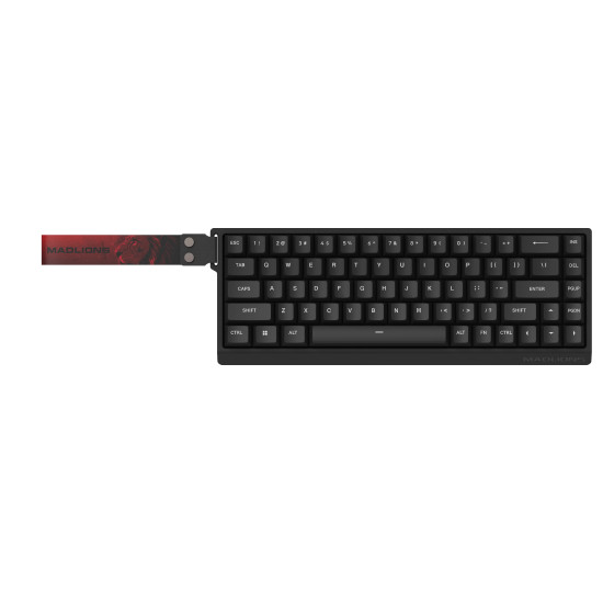 Madlions професионална геймърска механична клавиатура Professional Gaming Mechanical Keyboard MAD 68 HE Flagship - 8K, Magnetic Amber Pro Switches - Black Madlions професионална геймърска механична клавиатура Professional Gaming Mechanical Keyboard MAD 68 HE Flagship - 8K, Magnetic Amber Pro Switches - Black