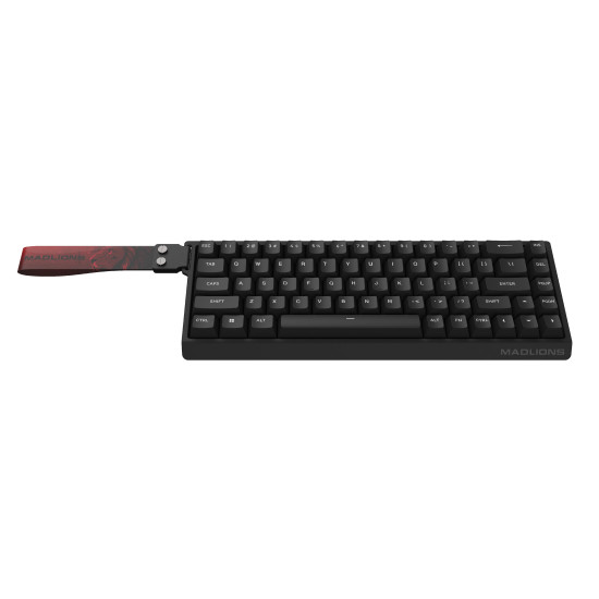 Madlions професионална геймърска механична клавиатура Professional Gaming Mechanical Keyboard MAD 68 HE Flagship - 8K, Magnetic Amber Pro Switches - Black Madlions професионална геймърска механична клавиатура Professional Gaming Mechanical Keyboard MAD 68 HE Flagship - 8K, Magnetic Amber Pro Switches - Black
