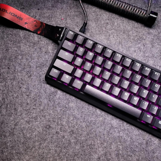 Madlions професионална геймърска механична клавиатура Professional Gaming Mechanical Keyboard MAD 60 HE RGB - 1K, Magnetic Amber Pro Switches - Black Madlions професионална геймърска механична клавиатура Professional Gaming Mechanical Keyboard MAD 60 HE RGB - 1K, Magnetic Amber Pro Switches - Black