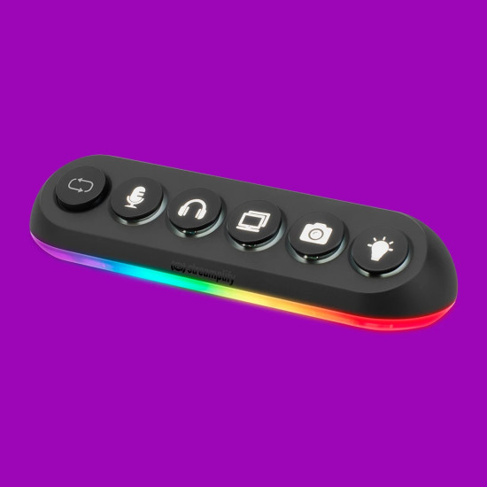 Streamplify стрийминг хъб/дек Streaming HUB DECK 5 RGB - 5 x USB-A - SPUH-HD51217.11 Streamplify стрийминг хъб/дек Streaming HUB DECK 5 RGB - 5 x USB-A - SPUH-HD51217.11