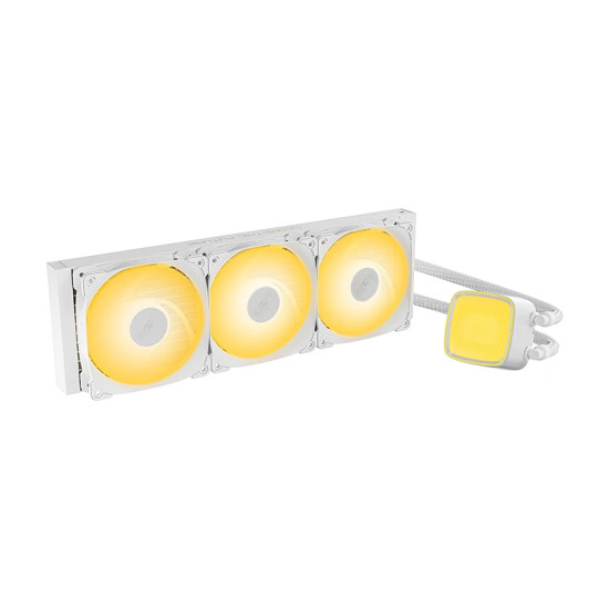 Geometric Future водно охлаждане Water Cooling - Eskimo Pro 360 White - Addressable RGB, LGA1851/AM5 Geometric Future водно охлаждане Water Cooling - Eskimo Pro 360 White - Addressable RGB, LGA1851/AM5
