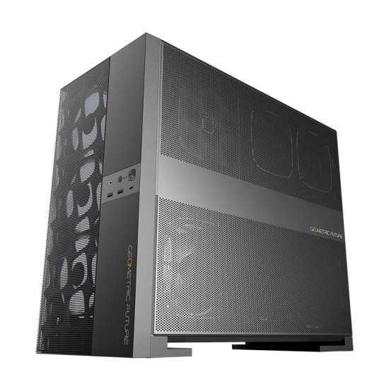 Geometric Future кутия Case EATX - Model 5 Vent Black - 5 x 140 mm aRGB fans included Geometric Future кутия Case EATX - Model 5 Vent Black - 5 x 140 mm aRGB fans included
