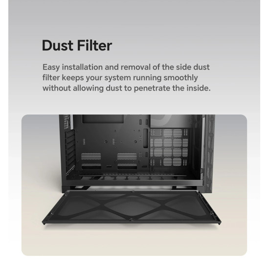 Geometric Future кутия Case EATX - Model 5 Vent Black - 5 x 140 mm aRGB fans included Geometric Future кутия Case EATX - Model 5 Vent Black - 5 x 140 mm aRGB fans included
