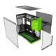 Geometric Future кутия Case EATX - Model 5 Black/Green, NVIDIA style limited edition - 5 x 140 mm aRGB fans included Geometric Future кутия Case EATX - Model 5 Black/Green, NVIDIA style limited edition - 5 x 140 mm aRGB fans included