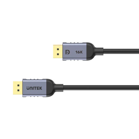 Unitek кабел Display Port 2.1 DP M / M - 8K@120Hz, Black - C1626GY-2M