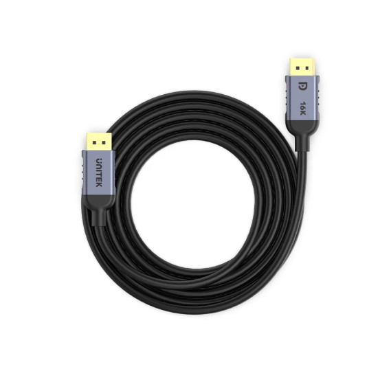 Unitek кабел Display Port 2.1 DP M / M - 8K@120Hz, Black - C1626GY-2M