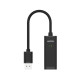Unitek адаптер USB to LAN 100Mbps black - Y-1468 Unitek адаптер USB to LAN 100Mbps black - Y-1468