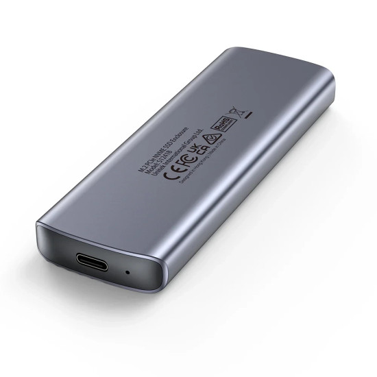 Unitek външна кутия за диск Storage - Case - M.2 NVMe M-key 10 Gbps - S1241B Unitek външна кутия за диск Storage - Case - M.2 NVMe M-key 10 Gbps - S1241B