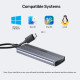 Unitek външна кутия за диск Storage - Case - M.2 NVMe M-key 10 Gbps - S1241B Unitek външна кутия за диск Storage - Case - M.2 NVMe M-key 10 Gbps - S1241B